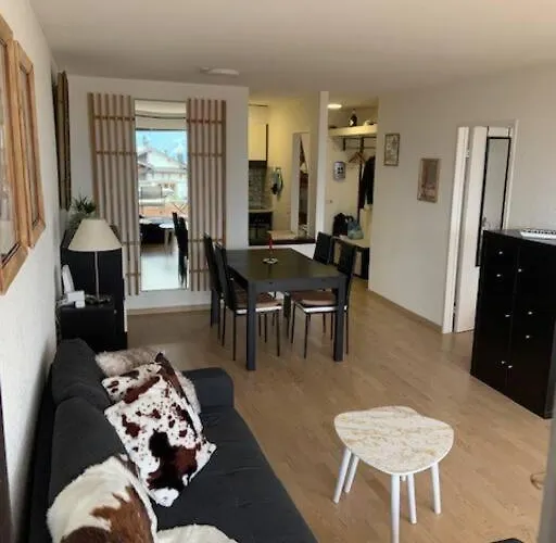 Vue Degagee Jeanne D'arc Crans-Montana